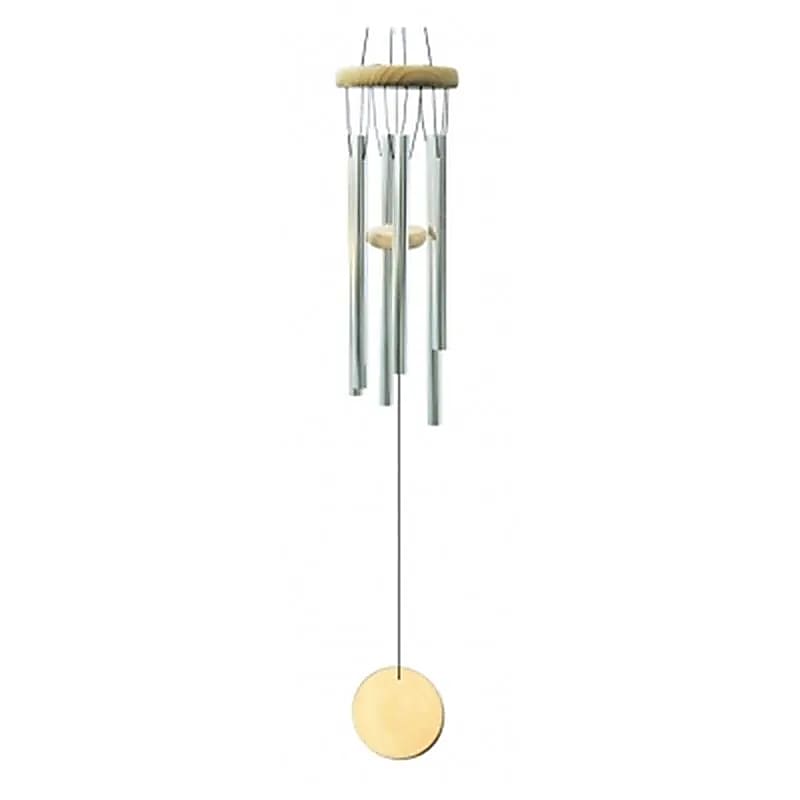 Carillon à vent a 5 tubes ! 45 centimètres de longueur - 105 grammes. Simple et efficasse !