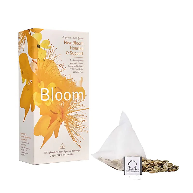 Infusion 'Bio' de chez 'Solaris', préparer à la main en Irlande, 4 parfums au choix, 15 sachets de 2 gr., boîte de 30 gr. Mélangé en utilisant la sagesse des traditions de phytothérapie occidentale, celtique et ayurvédique !
