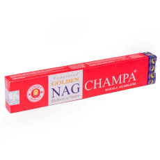 Encens de chez 'Satya, Agarbatti', Série 'Golden', 8 parfums au choix ! tout l'art de faire de l'encens traditionnel indien ! Vendu en paquet ou en boîte de 12 paquets !
