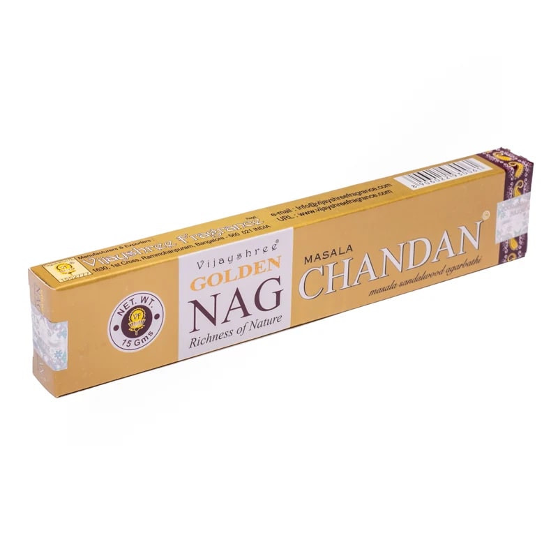 Encens de chez 'Satya, Agarbatti', Série 'Golden', 8 parfums au choix ! tout l'art de faire de l'encens traditionnel indien ! Vendu en paquet ou en boîte de 12 paquets !