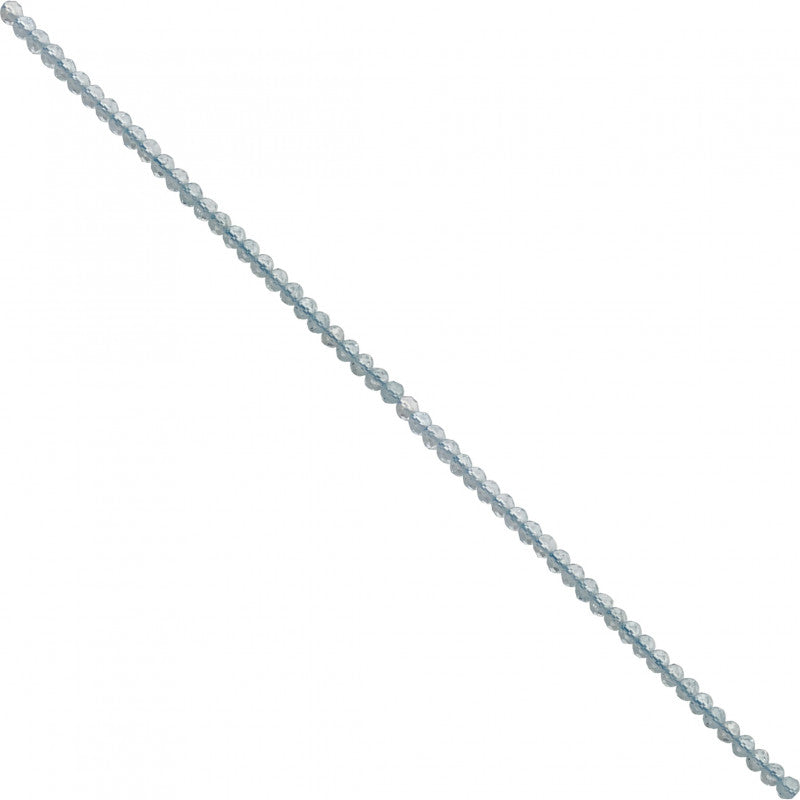 Topaze ! Collier ou bracelet en Argent et perles facettées de 2/3 millimètres. En bracelet de 17 cm ou en collier de 44 cm. Qualité AA à AAA !