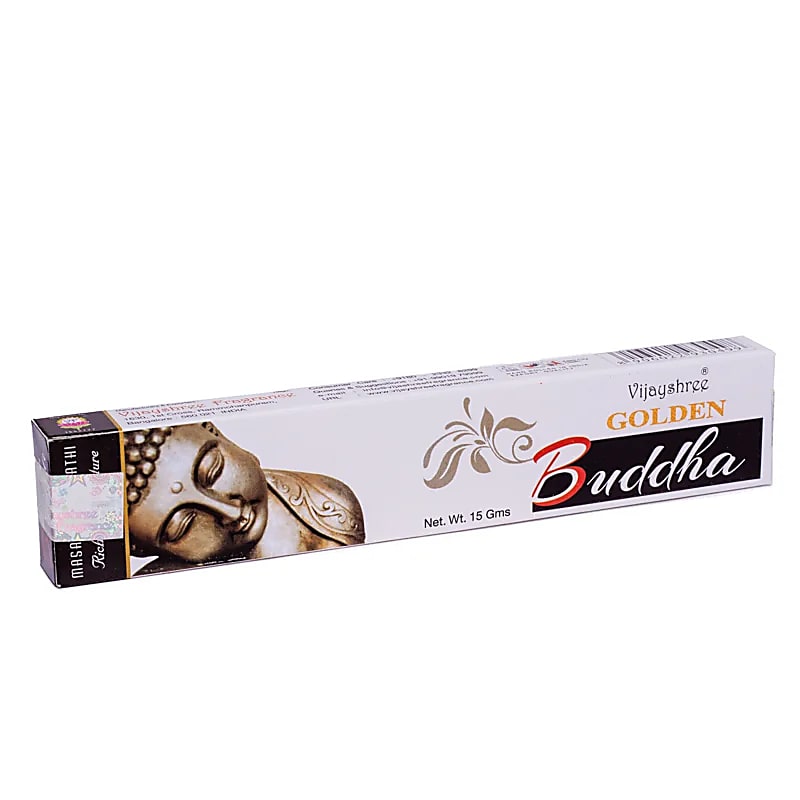 Encens de chez 'Satya, Agarbatti', Série 'Golden', 8 parfums au choix ! tout l'art de faire de l'encens traditionnel indien ! Vendu en paquet ou en boîte de 12 paquets !