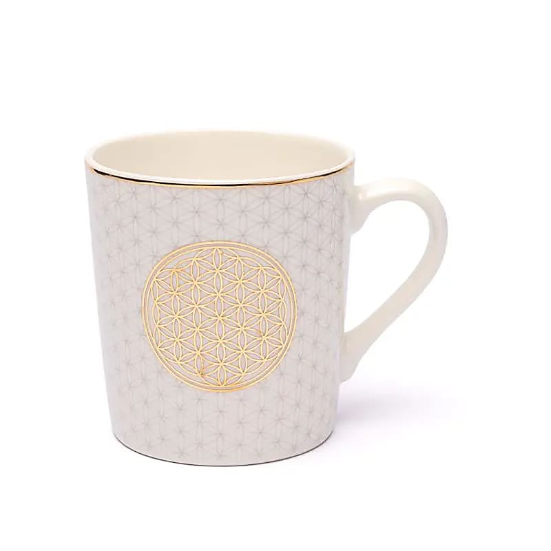 Sélection de tasses/ mugs, en verre ou en porcelaine (Kaolinite), de 250 et 400 millilitres. Avec de très jolis dessins : Bouddha, éléphant, arbre et fleur de vie, mandala... Modèles aux choix, parfait !