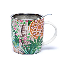 Sélection de tasses/ mugs, en verre ou en porcelaine (Kaolinite), de 250 et 400 millilitres. Avec de très jolis dessins : Bouddha, éléphant, arbre et fleur de vie, mandala... Modèles aux choix, parfait !