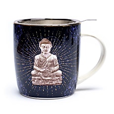 Sélection de tasses/ mugs, en verre ou en porcelaine (Kaolinite), de 250 et 400 millilitres. Avec de très jolis dessins : Bouddha, éléphant, arbre et fleur de vie, mandala... Modèles aux choix, parfait !