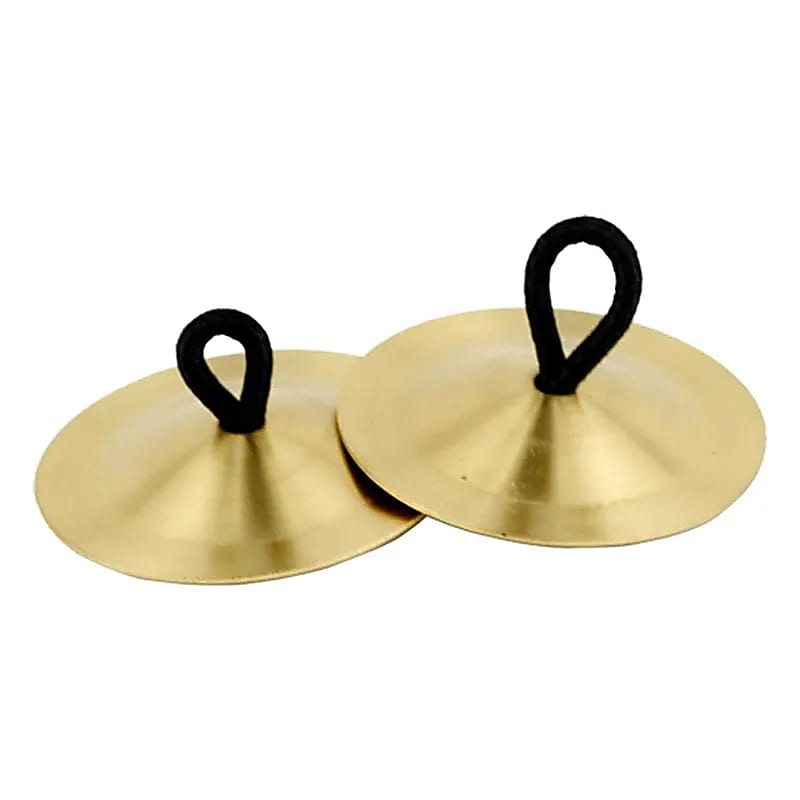 Copper and zinc finger cymbal, 5.5 centimeters - 55 grams. Asian percussion instrument often used by dancers!
