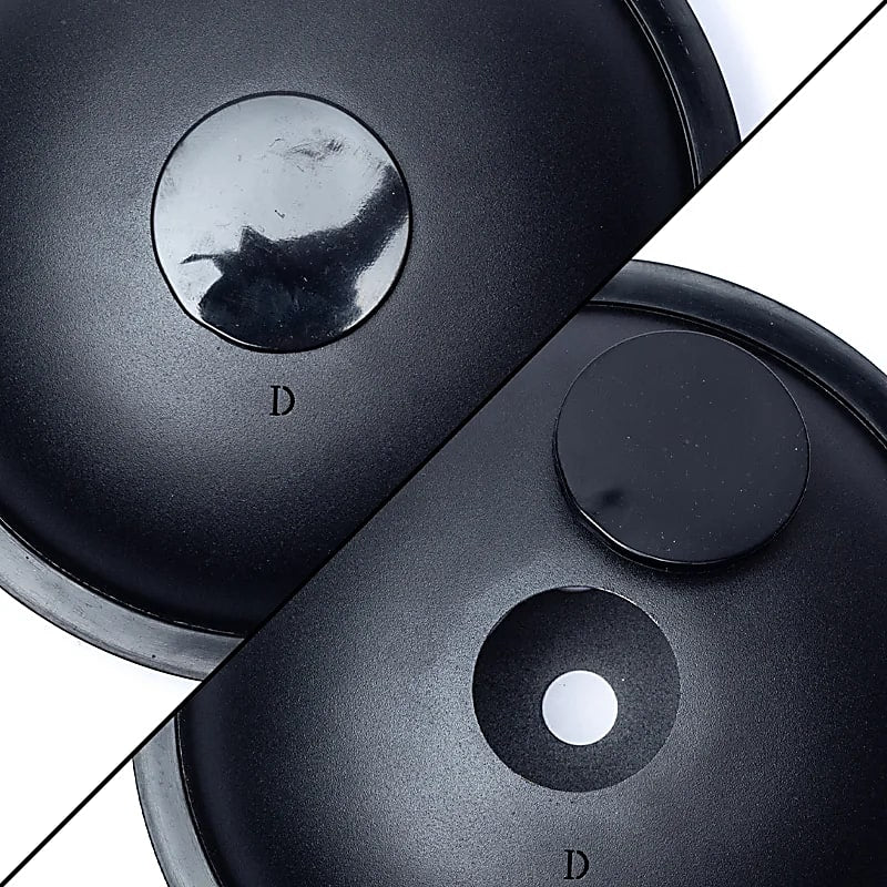 Handpan/ tambour percussion de voyage,
8 notes en D/ Ré majeure, 26 cm - 630 grammes. Fabriqué en acier de haute qualité !