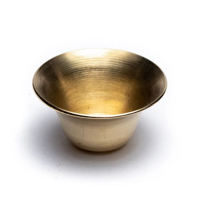 Brass Offering Bowls, Set of 7 Bowls! Size 5cm - 33gr. - Offering bowls are used for ingredients like incense, water, scented oil, etc.