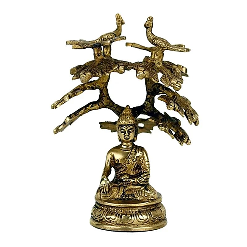 Selection of brass Buddhas, models from 13 to 20cm (your choice). Sacred Buddhist deity! Very good quality, perfect in a meditation room, altar, collection, exhibition...!