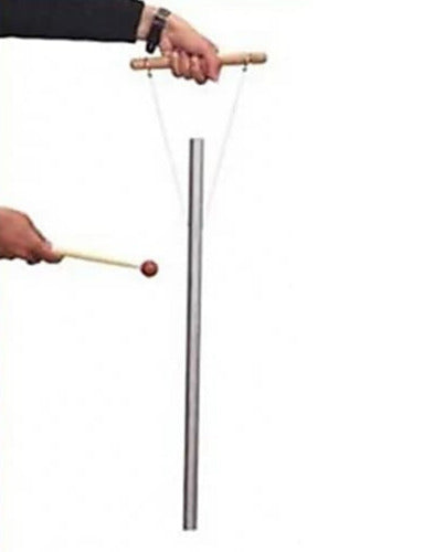1 XL size 'wearable' energy bar/tube, tuned to 999 hertz, 38 centimeters long, sold with mallet! Perfect for meditation, healing, sound baths...