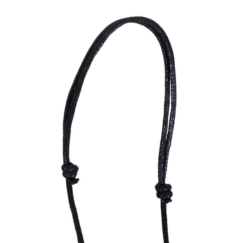 Palo Santo, pendentif en forme de coeur de 3,5 centimètres sur cordon ciré, taille ajustable (Longueur min / max 38 -70cm). Bois de source responsable. Fabriqué à la main, dans le souci du bien-être des artisans et de la nature.