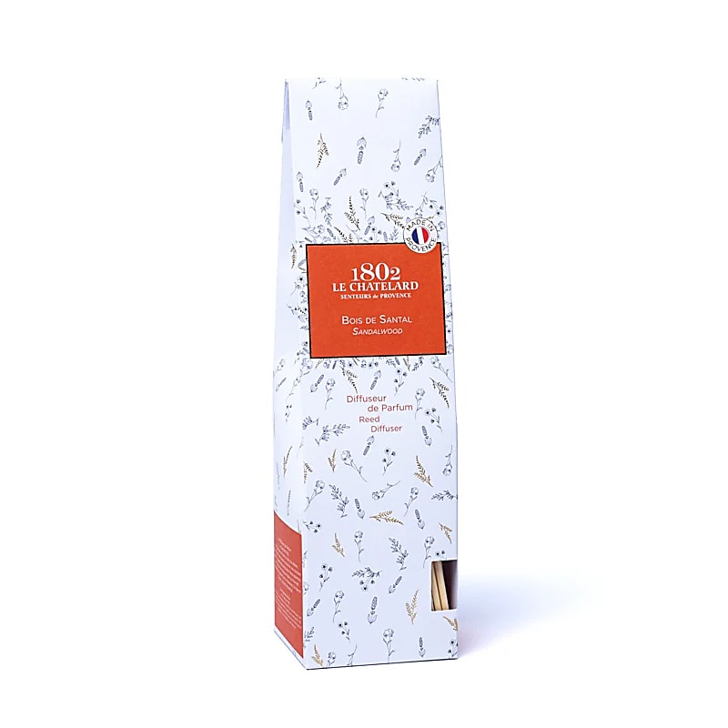 Reed diffuser from 'Chatelard 1802'. 7x6.5 centimeters - 100 millimeters. Very good quality for these 3 fragrances to choose from!