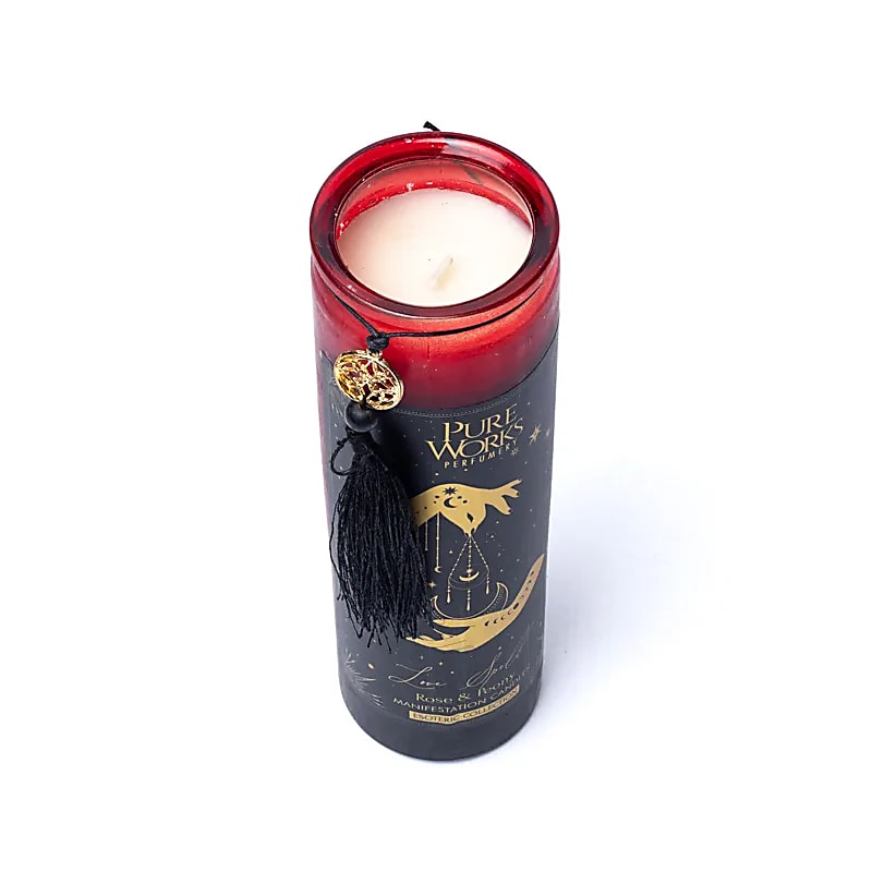 Bougies 'd'intentions' aux huiles essentielles et avec *** pierres précieuses *** de chez 'Song of India'. 20 ou 80H de combustion ! Lorsque la bougie brûle, les pierres précieuses coulent avec la cire, une fois terminée, vous conserver les pierres !