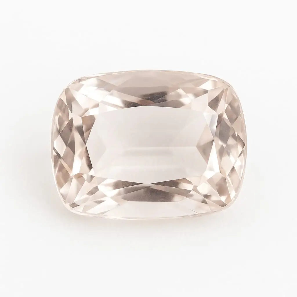 Kunzite naturelle, magnifique pierre fine tallée de 26,89 carats - 19,44 x 15,16 x 11,29 mm. Parfait en bijouterie, collection ,exposition...