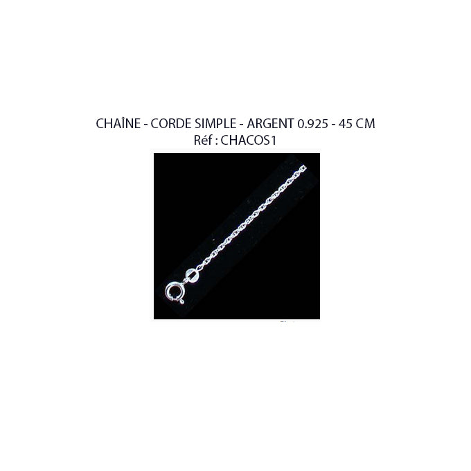 Sélection de chaînettes de 43 à 65 centimètres en Argent 0.925. 10 modèles au choix ! Parfait pour vos pendentifs prféférés !