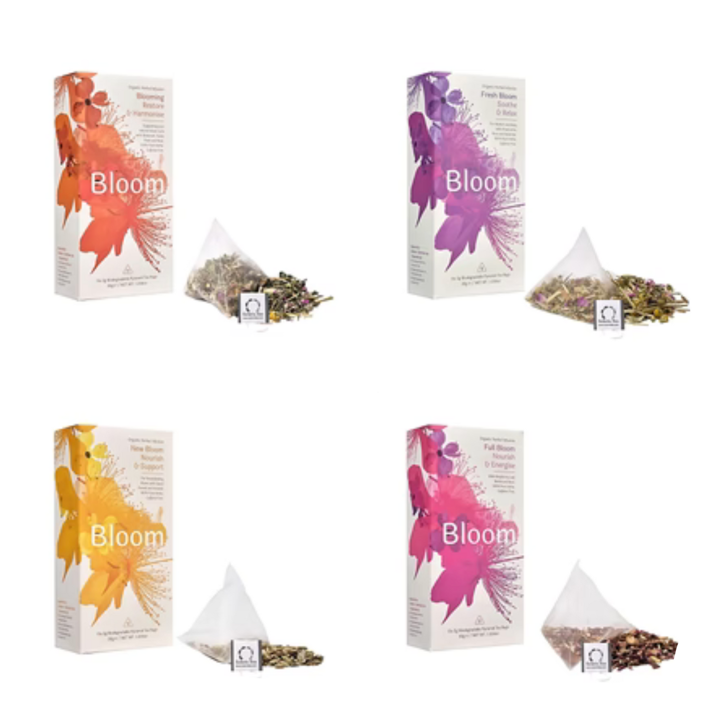 Infusion 'Bio' de chez 'Solaris', préparer à la main en Irlande, 4 parfums au choix, 15 sachets de 2 gr., boîte de 30 gr. Mélangé en utilisant la sagesse des traditions de phytothérapie occidentale, celtique et ayurvédique !