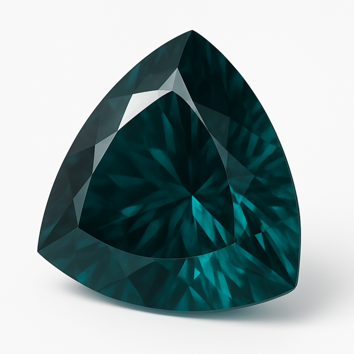 Tourmaline/ Indicolite, pierre fine taillée de 1,22 carat. Parfait en bijouterie, collection ,exposition...