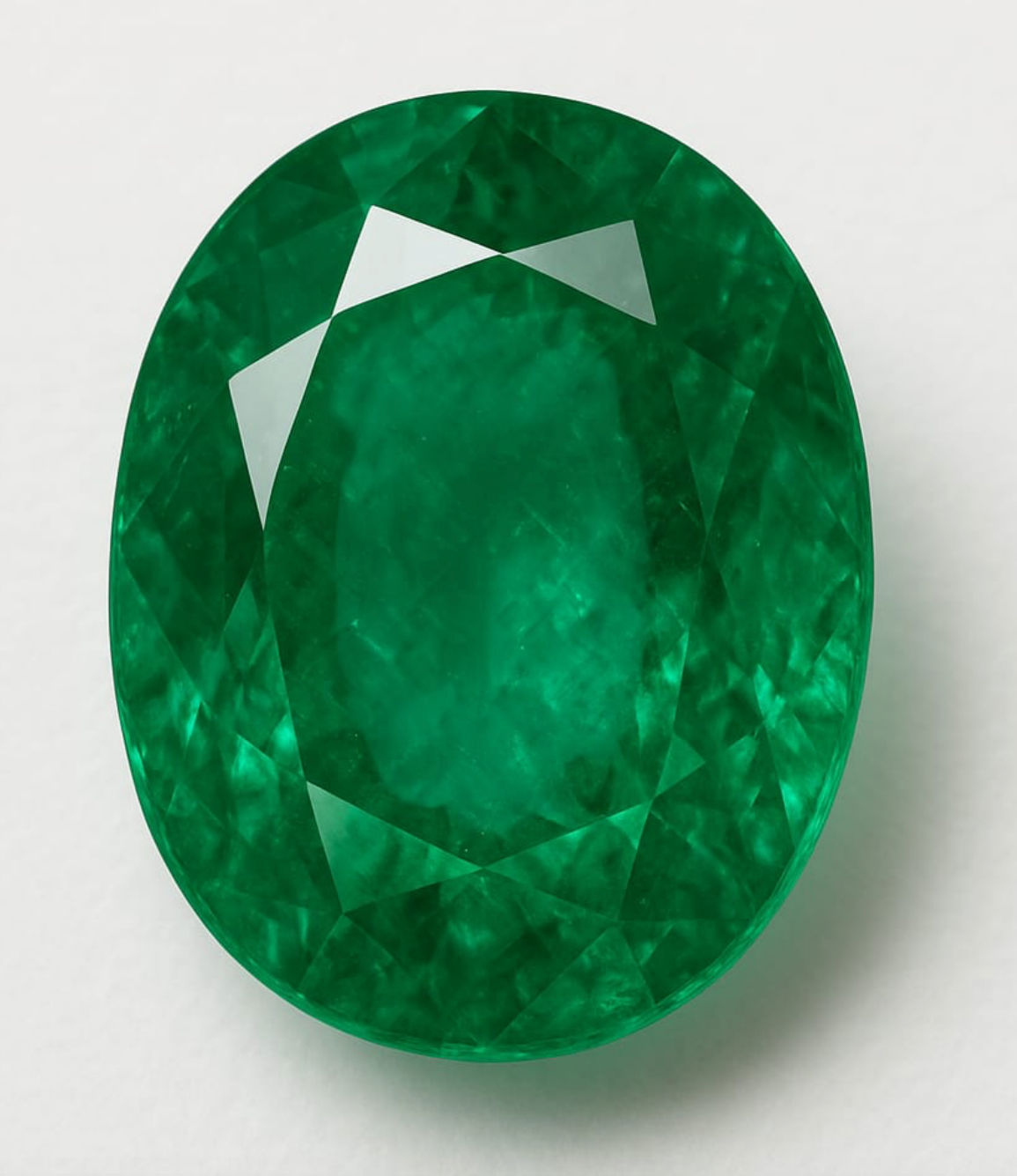 Émeraude de Zambie - Superbe pierre fine de 8,80 x 6,95 x 4,35mm - 1,25 carat. Parfait en bijouterie, collection ,exposition...