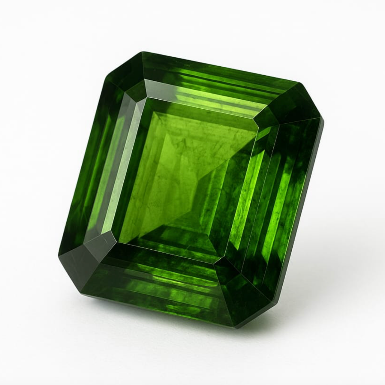 Tourmaline verte/ Verdelite naturelle - Superbe pierre fine taillée de 1.57 carat. Parfait en collection, bijouterie, exposition...