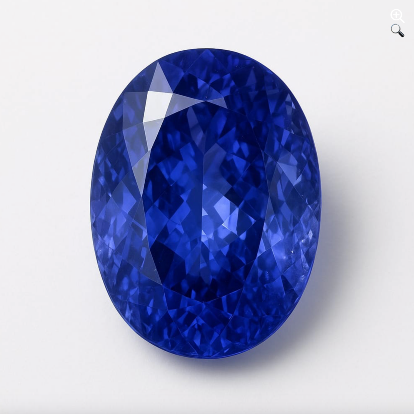 Superbe tanzanite naturelle - Pierre fine taillée de 3,69 carats - 9.91 à 7.77 à 5.63 mm. Parfait en bijouterie, collection ,exposition...