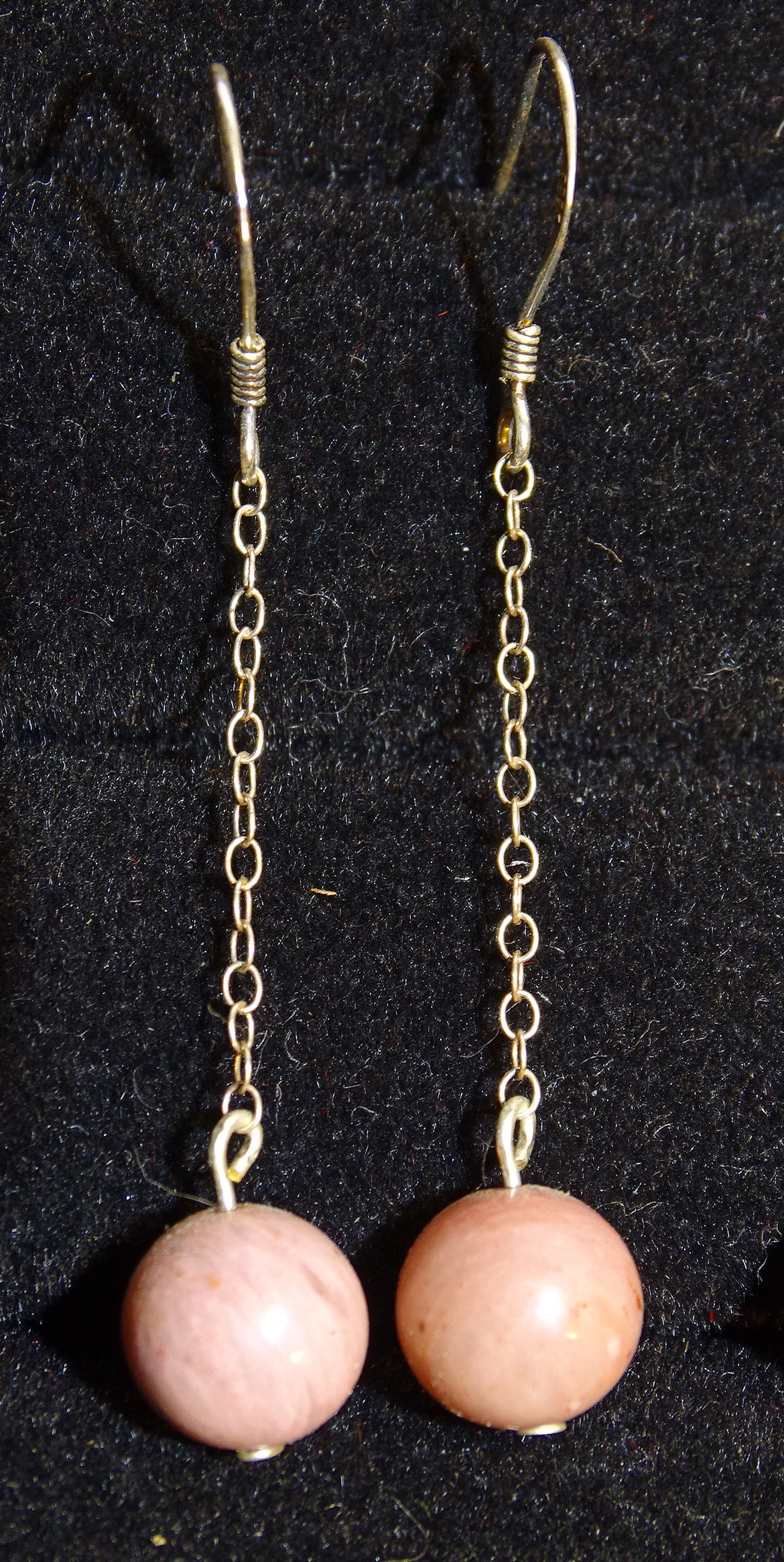 Boucles d'oreilles - Collection 'Perles & chaînes', concept Gem & Zen, qualité AA à AAA, montées par "Gem & Zen". Vendu en finition Argent, laiton ton Argent ou doré + options pour des choix de montures, parfait !