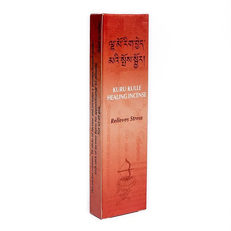 100% natural herbal incense from 'Himalayan Mountain', 12 fragrances to choose from. 20g/20 sticks per pack, plus an incense holder. One stick burns for approximately 60 minutes!
