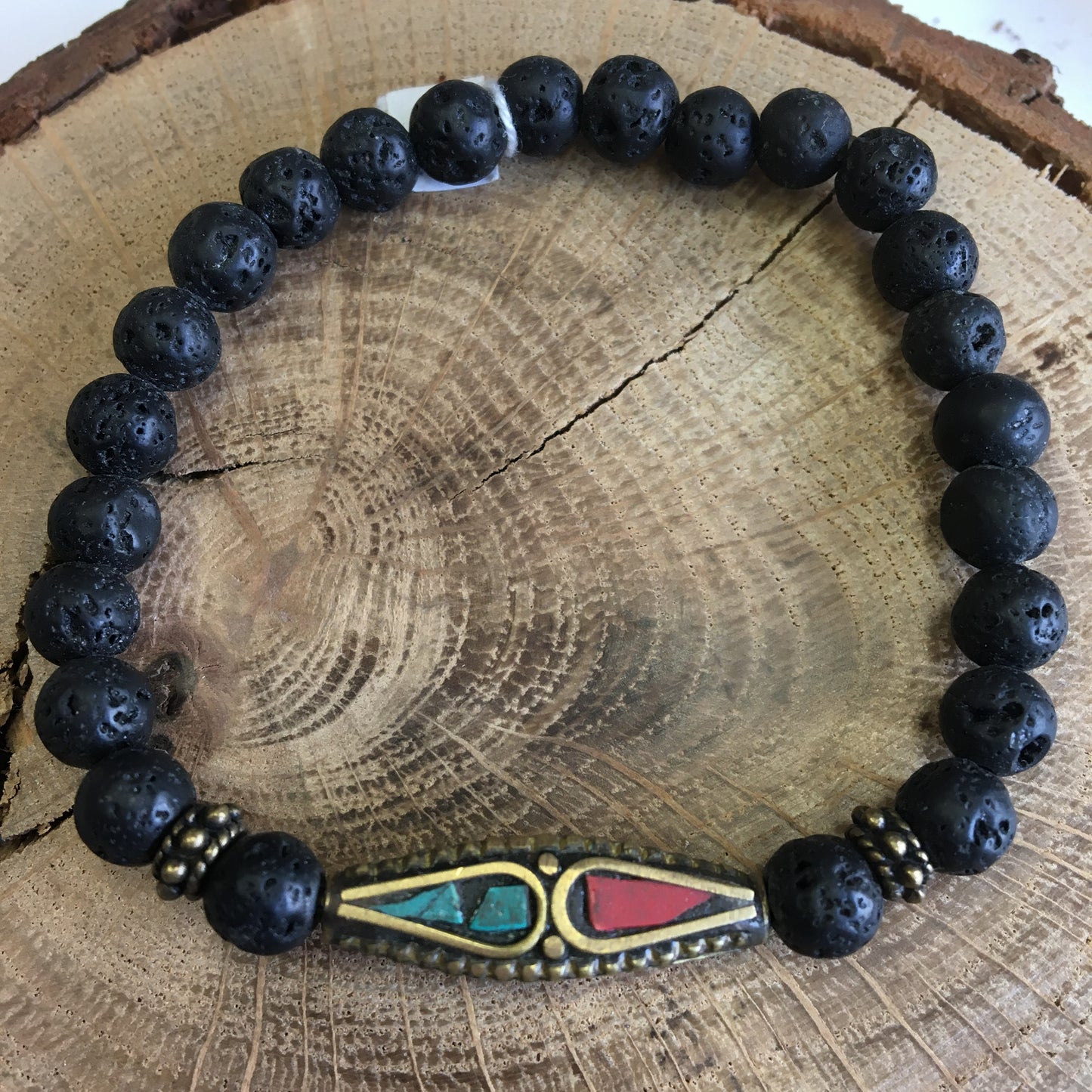 Collection #2 of 'Pearls of India' and 'Buddha' bracelets, with 8 millimeter beads. Available in lengths of 17 to 21 cm. AA to AAA quality, superb beads! Made by Gem & Zen!