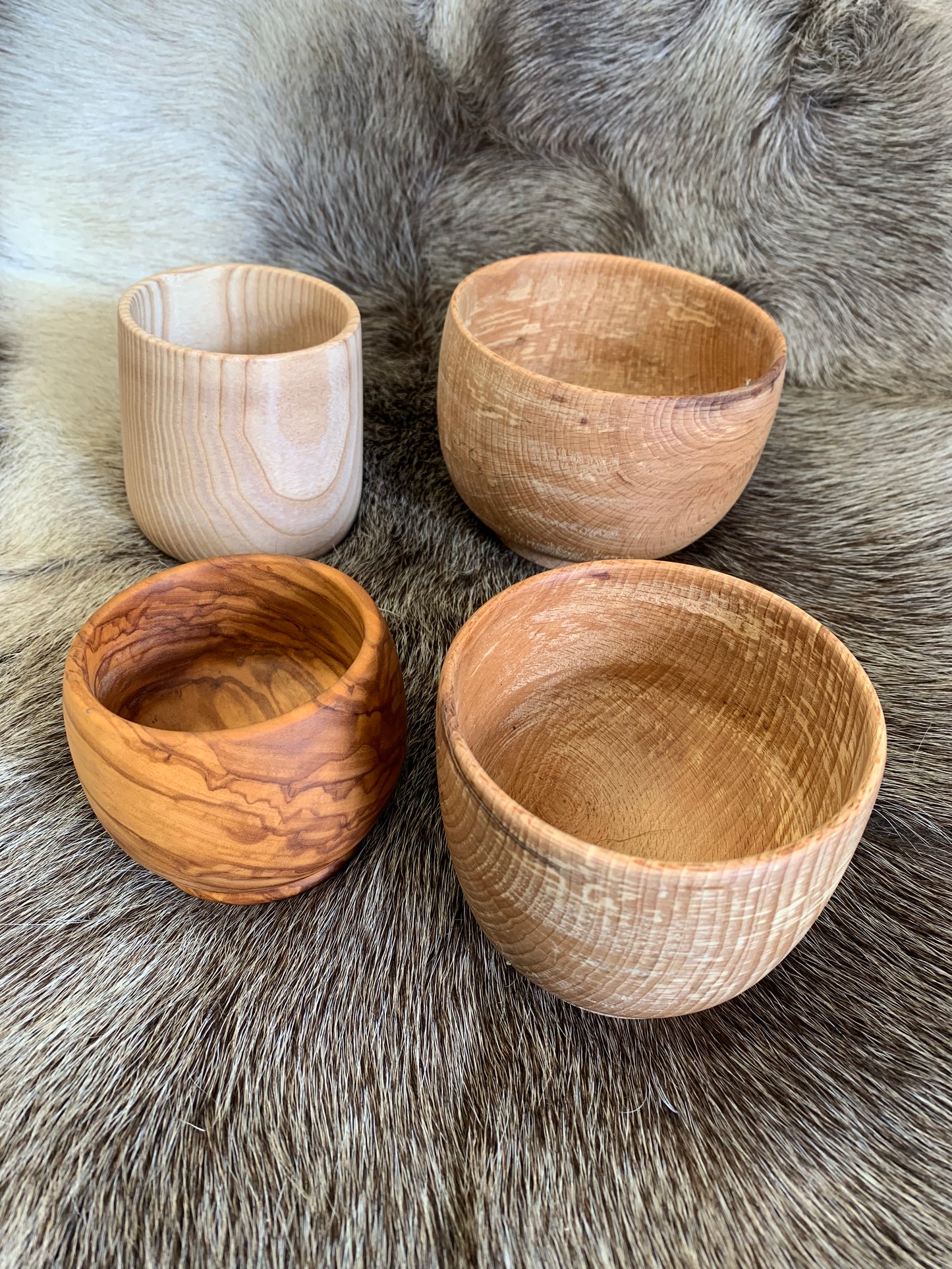 Glass/Tumbler/Cup/Bowl or Mug, made of wood with or without rune engraving, 4 models to choose from. Handmade in France (19), very good quality, magnificent pieces!