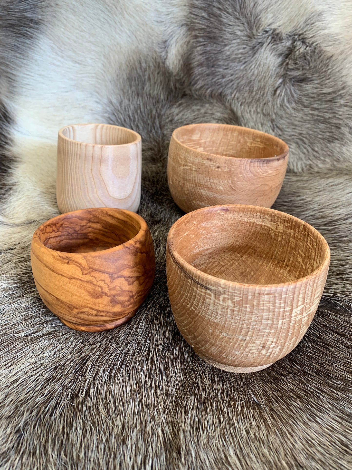 Glass/Tumbler/Cup/Bowl or Mug, made of wood with or without rune engraving, 4 models to choose from. Handmade in France (19), very good quality, magnificent pieces!