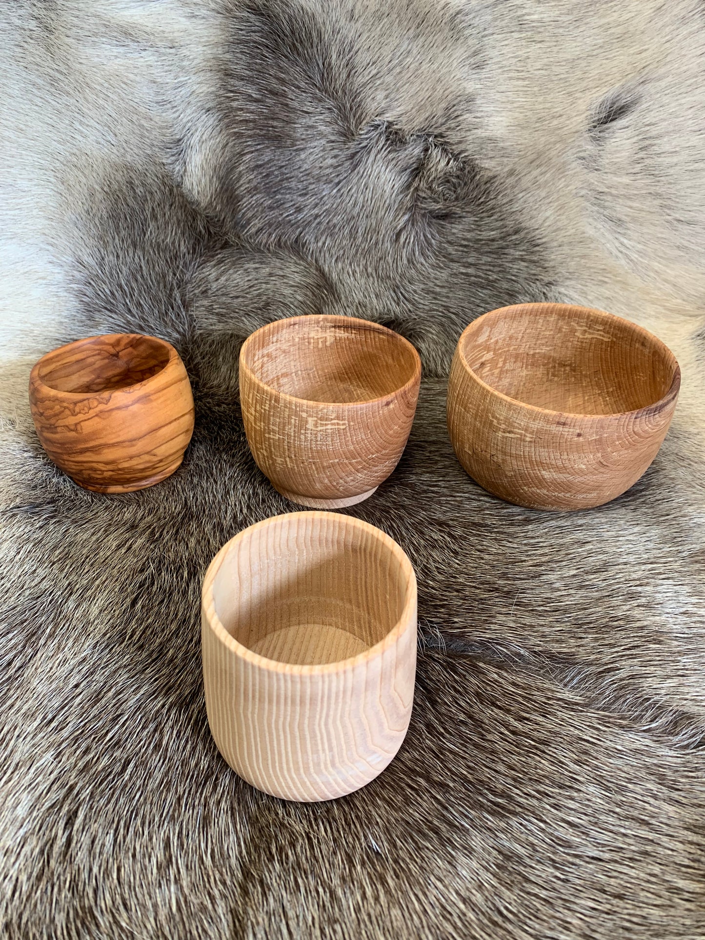 Glass/Tumbler/Cup/Bowl or Mug, made of wood with or without rune engraving, 4 models to choose from. Handmade in France (19), very good quality, magnificent pieces!
