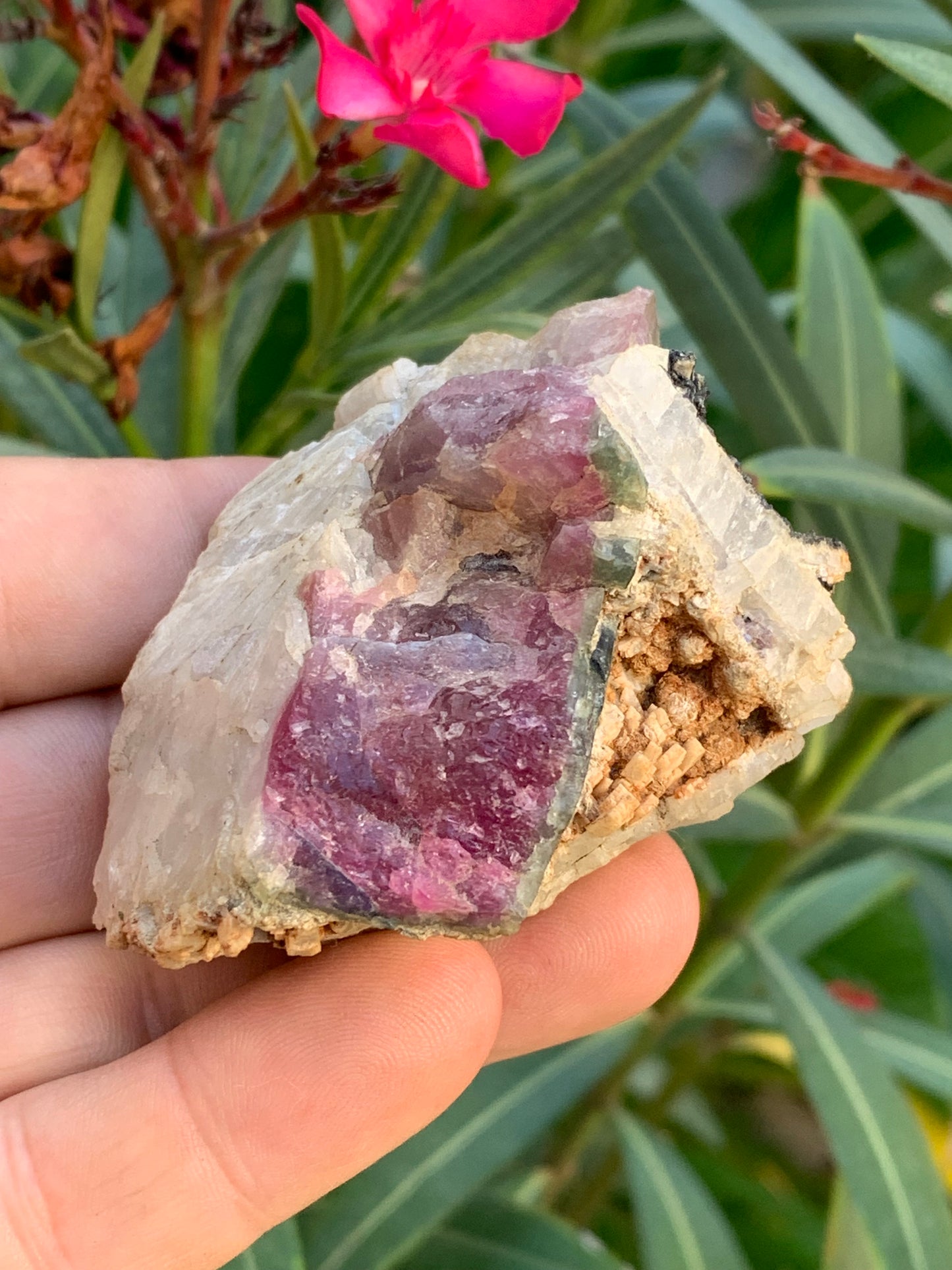 Rubellite Tourmaline, 58 x 50 x 43mm - 136.2 grams. A very beautiful little piece!