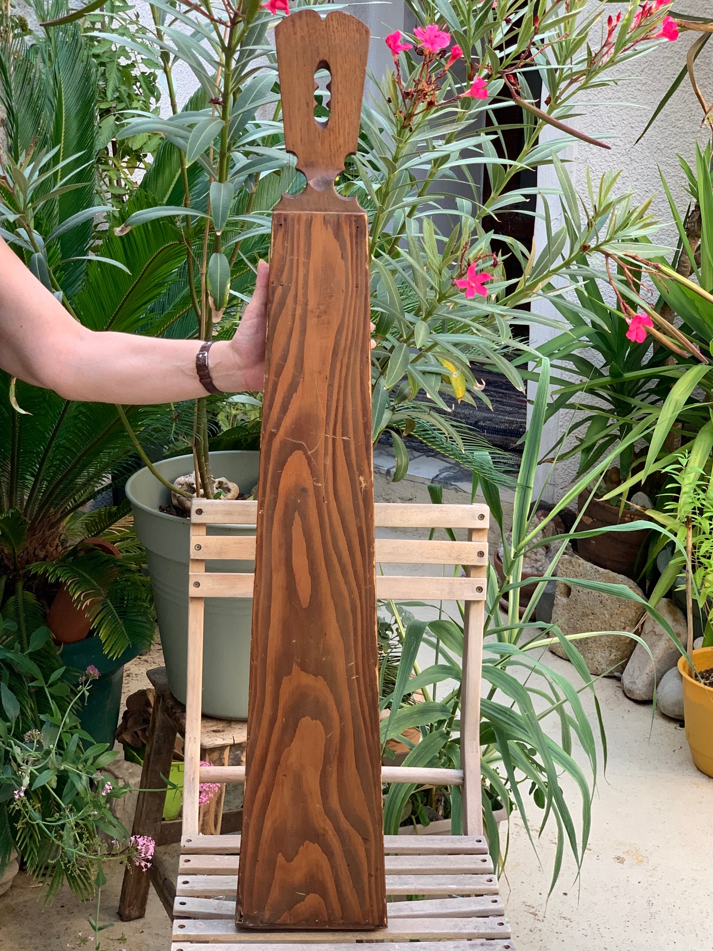 Epinette des Vosges, authentique instrument ancien en bois, prêt à jouer, livrer sans housse. 100 cm x 17 x 7 avec 5 cordes sympathique + 5 cordes de jeux !