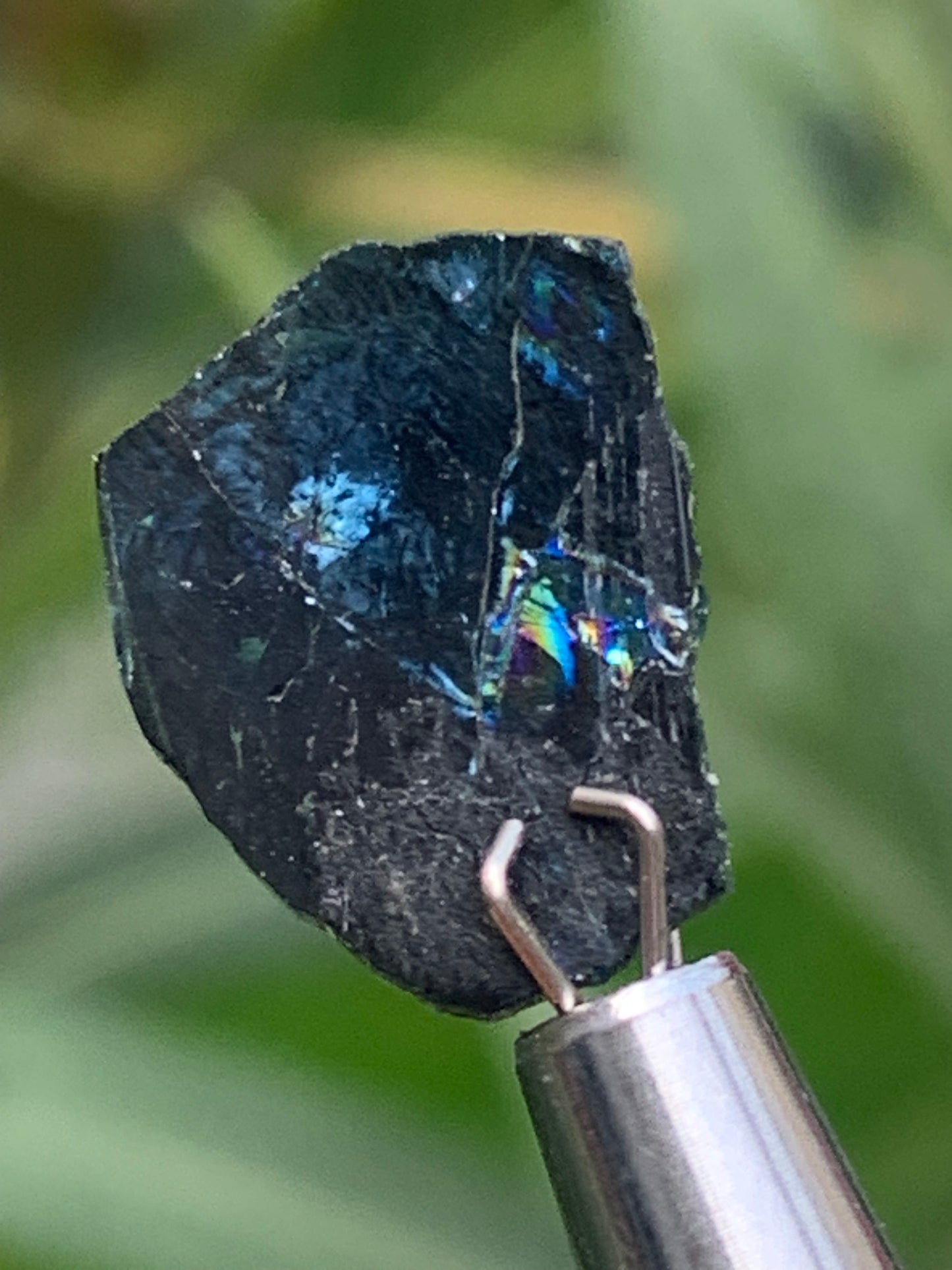 Tourmaline/ Indicolite, de 14mm x11 x 3 environ - 4,5 carats. Parfait en bijouterie, collection ,exposition...