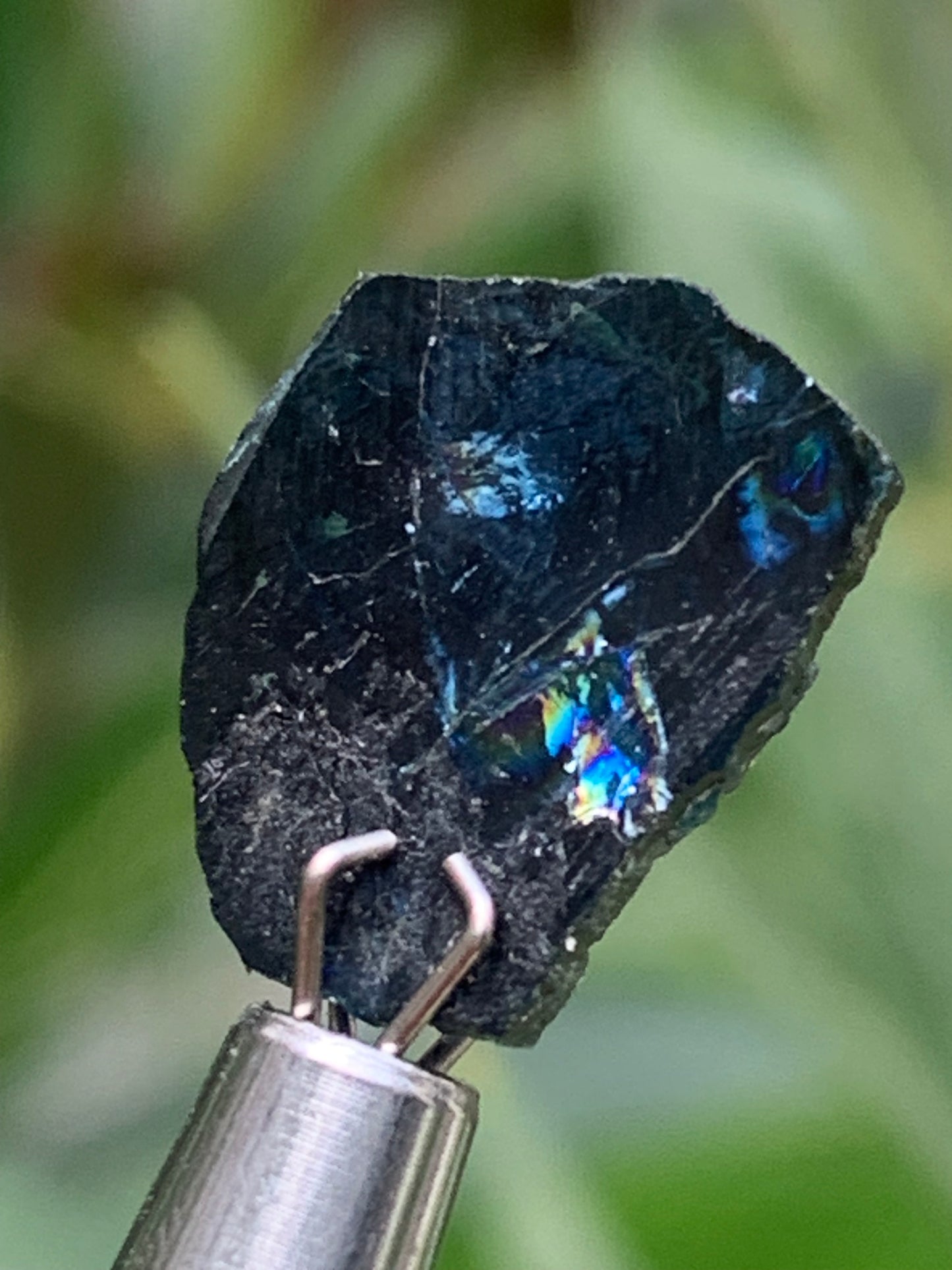 Tourmaline/ Indicolite, de 14mm x11 x 3 environ - 4,5 carats. Parfait en bijouterie, collection ,exposition...