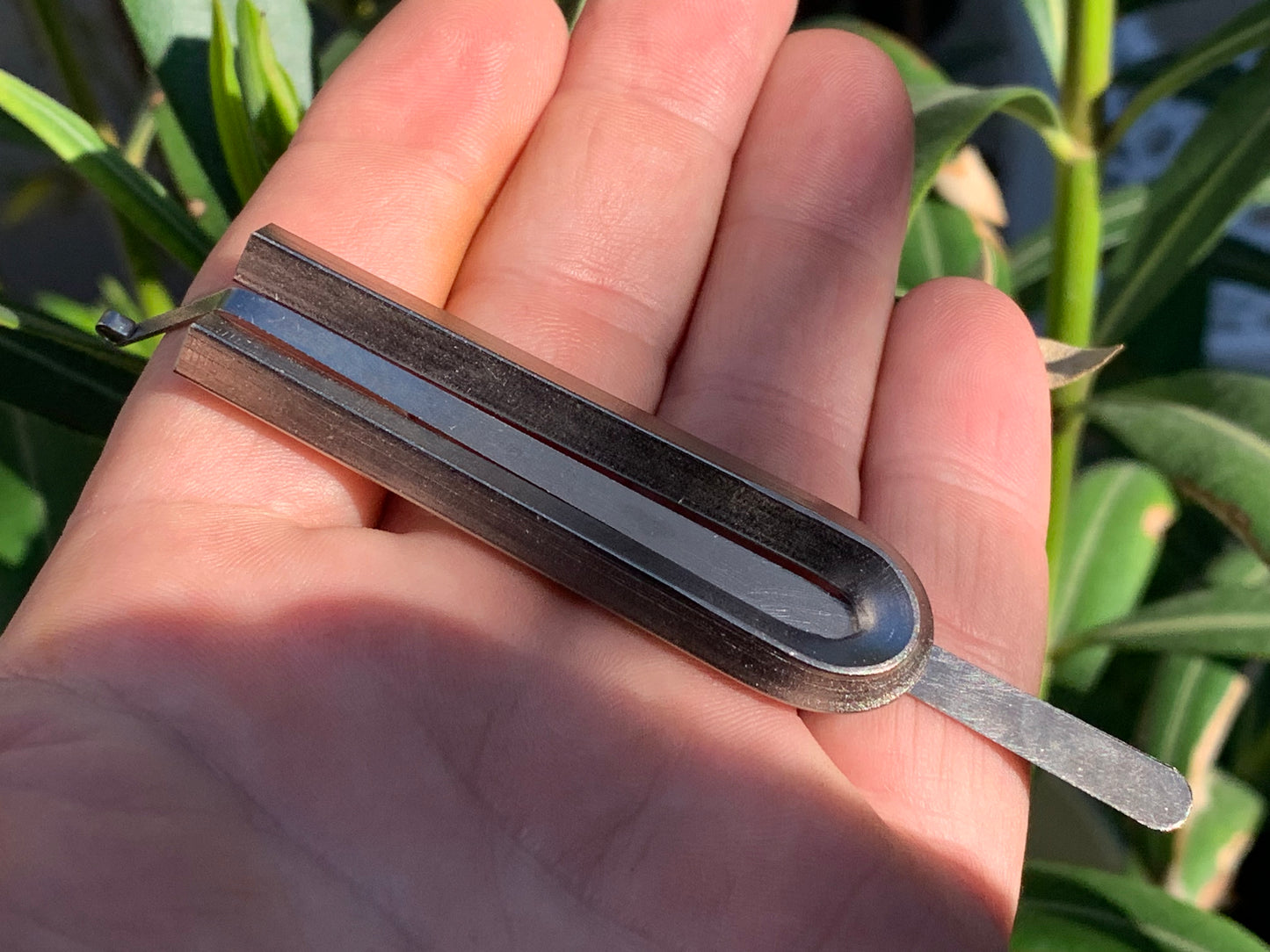 Timartsev Jew's harp from the Altai Mountains of Russia. 'Pro' models, very durable! 3 tunings to choose from - Length 6.5 cm, width 3.0 cm - Easy to play!