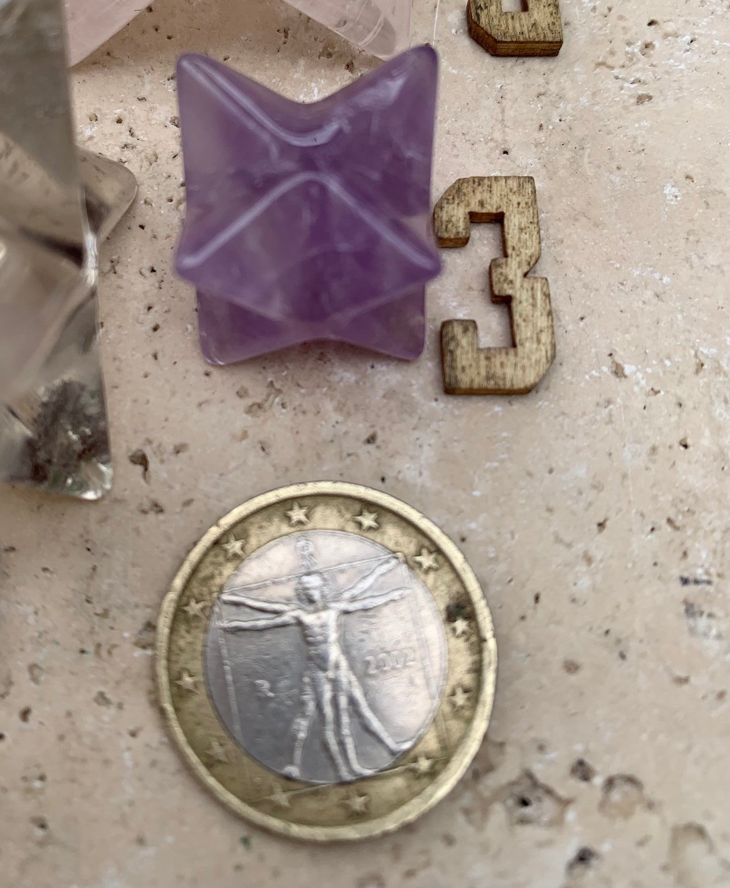 Rock crystal mercabah, 8-pointed star, size S to XL, sold individually. Piece dimensions: approximately 1.5 to 6 cm. Grade A to AAA! Perfect for studying sacred geometry and its applications!