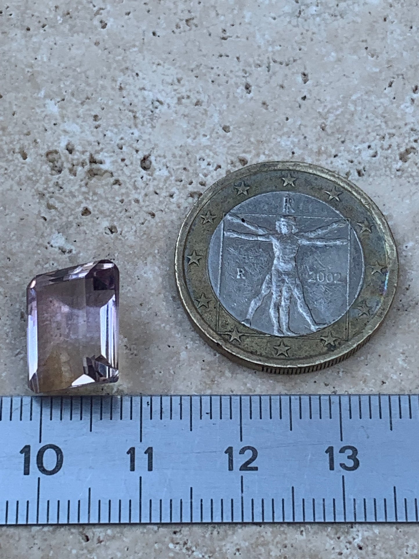 'Genuine' ammolites, 2 pieces to choose from 0.9x0.4x0.1 to 12x0.5x0.2 mm, magnificent multi-colored reflections, very beautiful pieces, perfect for jewelry, collection, exhibition...!
