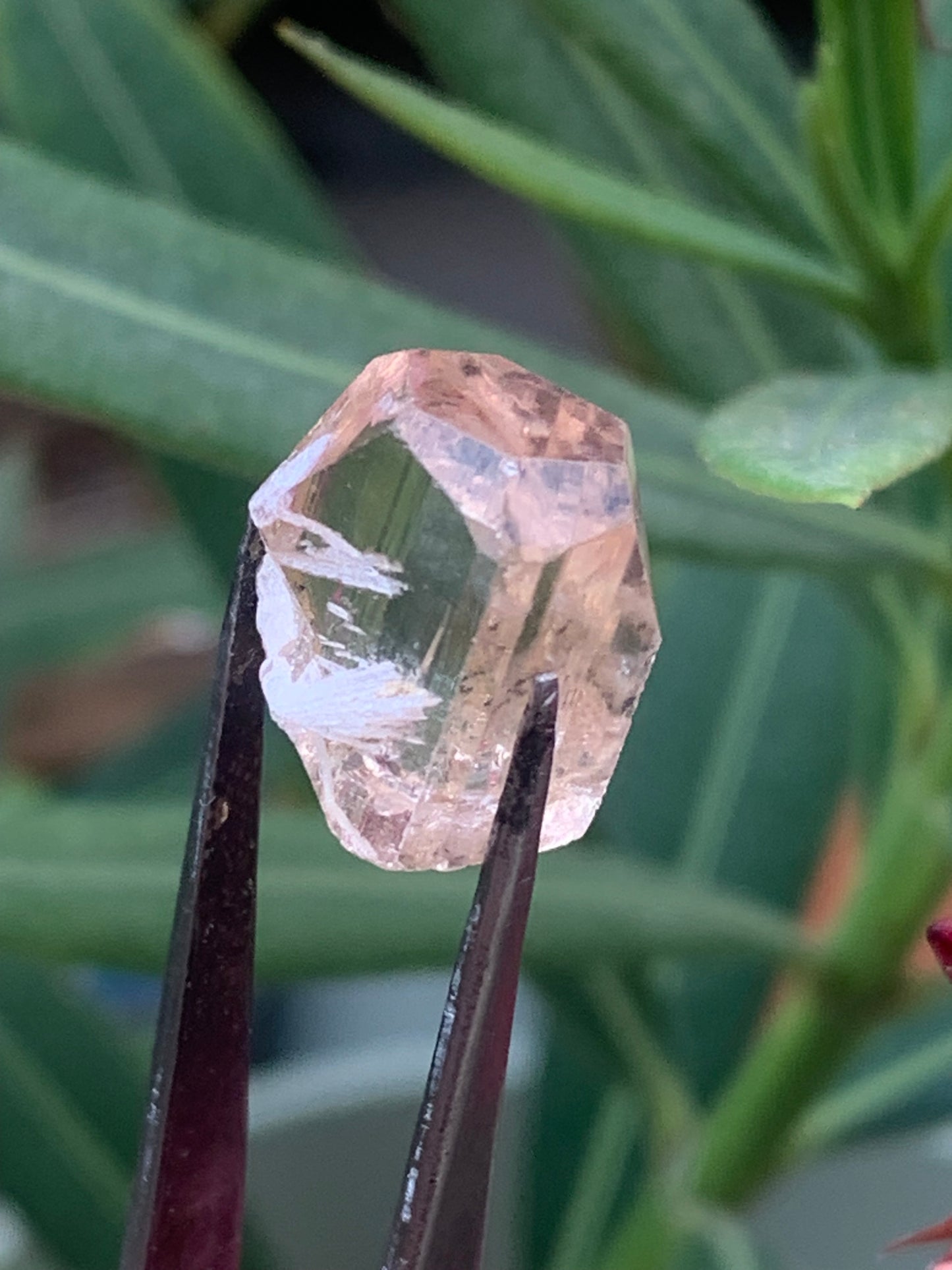 Topaze Impériale, superbe cristal naturel de 15mm x12 x11 - 4,6 grammes/ 23 carats. Belle pièce de collection, unique et assez rare sur le marché !