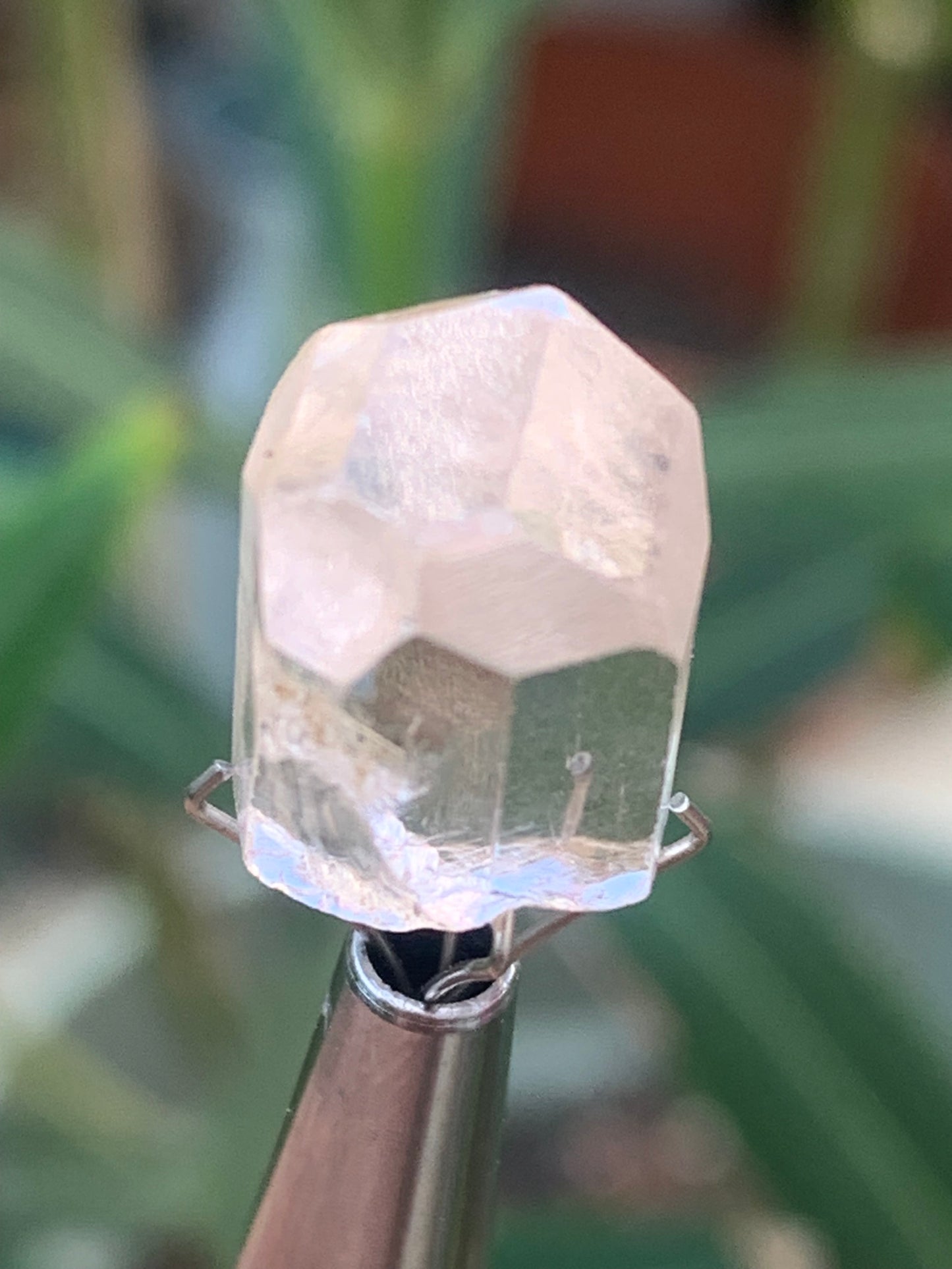 Topaze Impériale, superbe cristal naturel de 15mm x10 x10 - 3,9 grammes/ 19,5 carats. Belle pièce de collection, unique et assez rare !