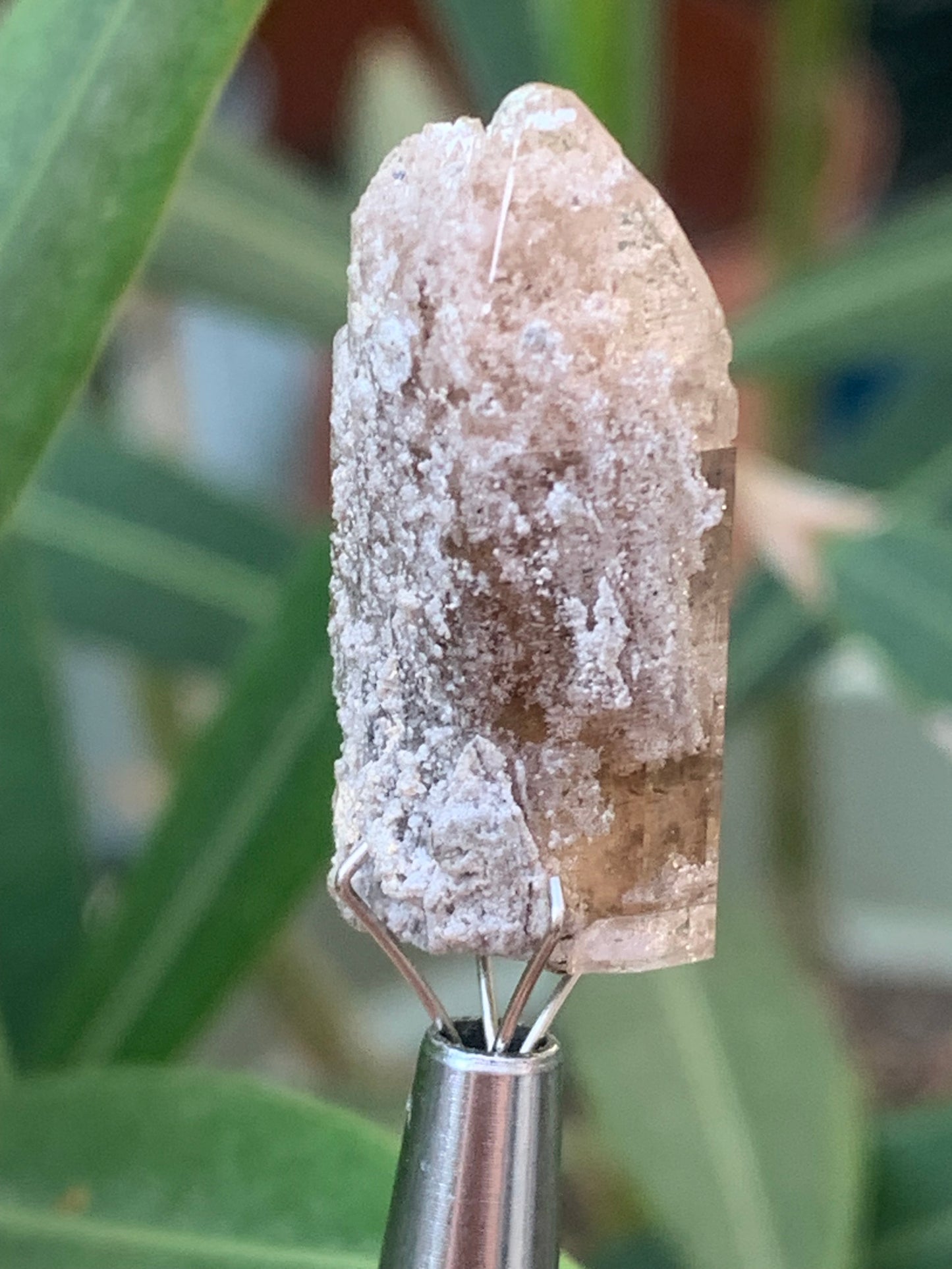 Topaze Impériale, superbe cristal naturel de 27mm x12 x10 - 4,5 grammes. Belle pièce de collection, unique et assez rare !