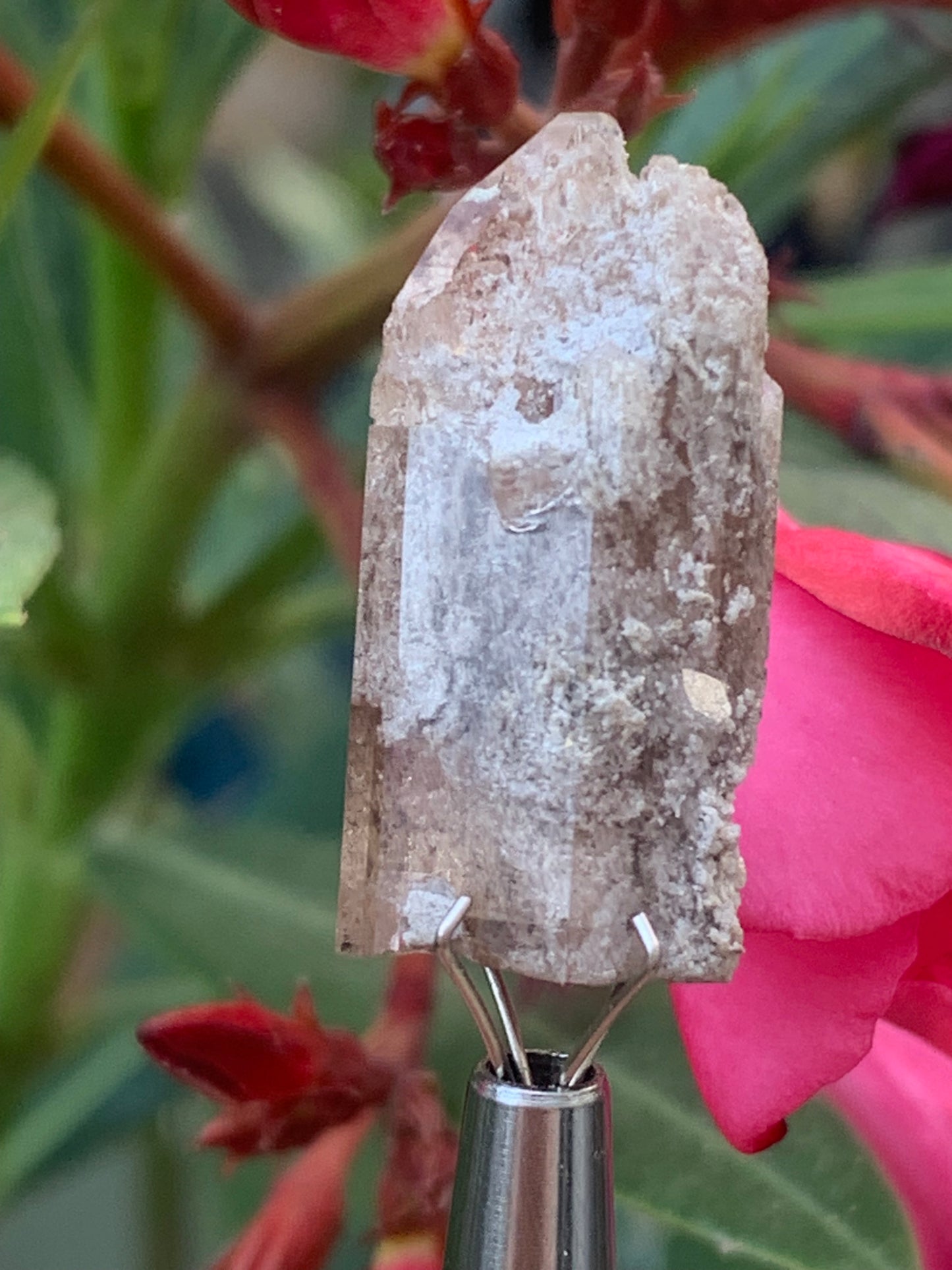 Topaze Impériale, superbe cristal naturel de 27mm x12 x10 - 4,5 grammes. Belle pièce de collection, unique et assez rare !