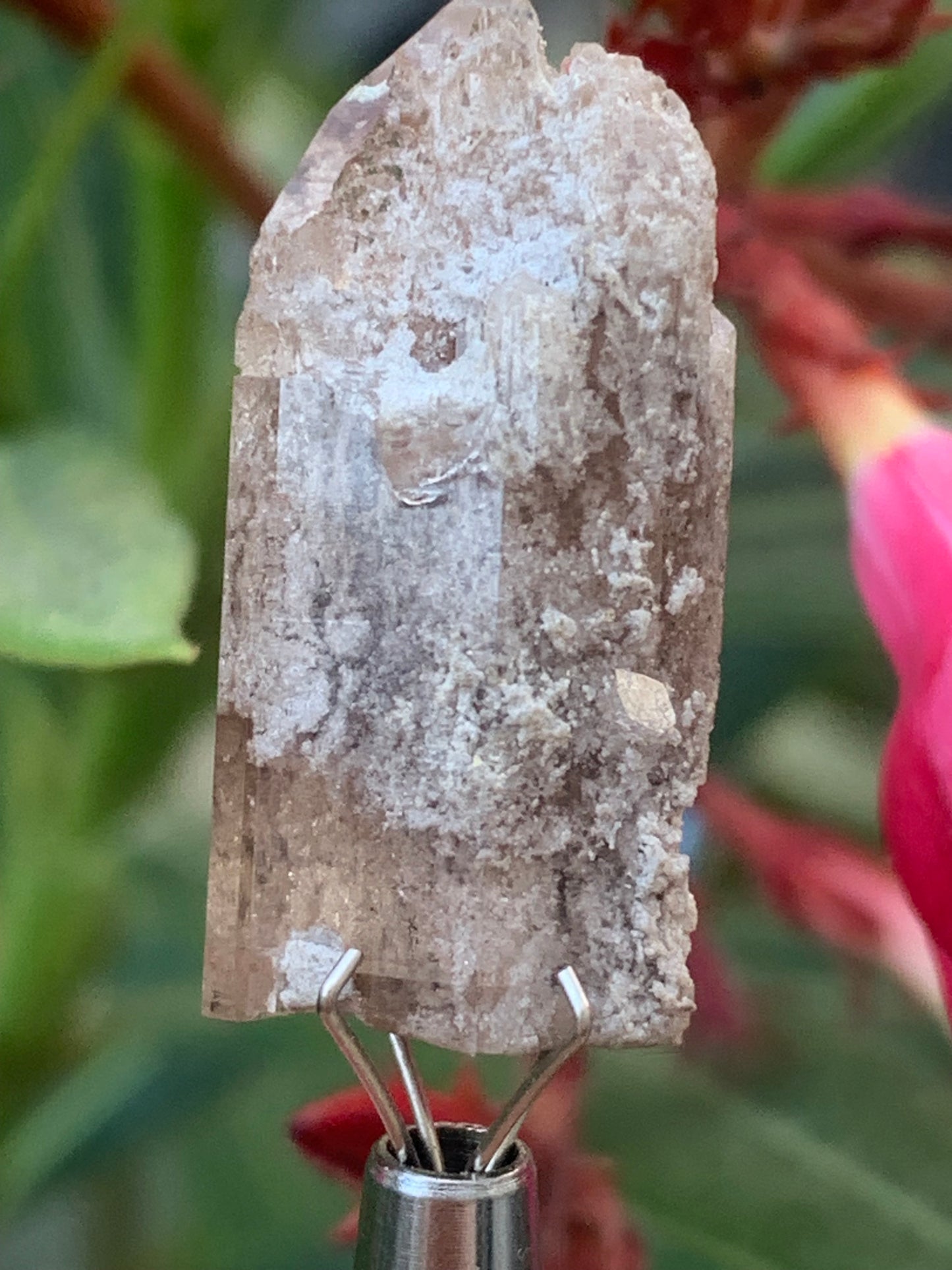 Topaze Impériale, superbe cristal naturel de 27mm x12 x10 - 4,5 grammes. Belle pièce de collection, unique et assez rare !