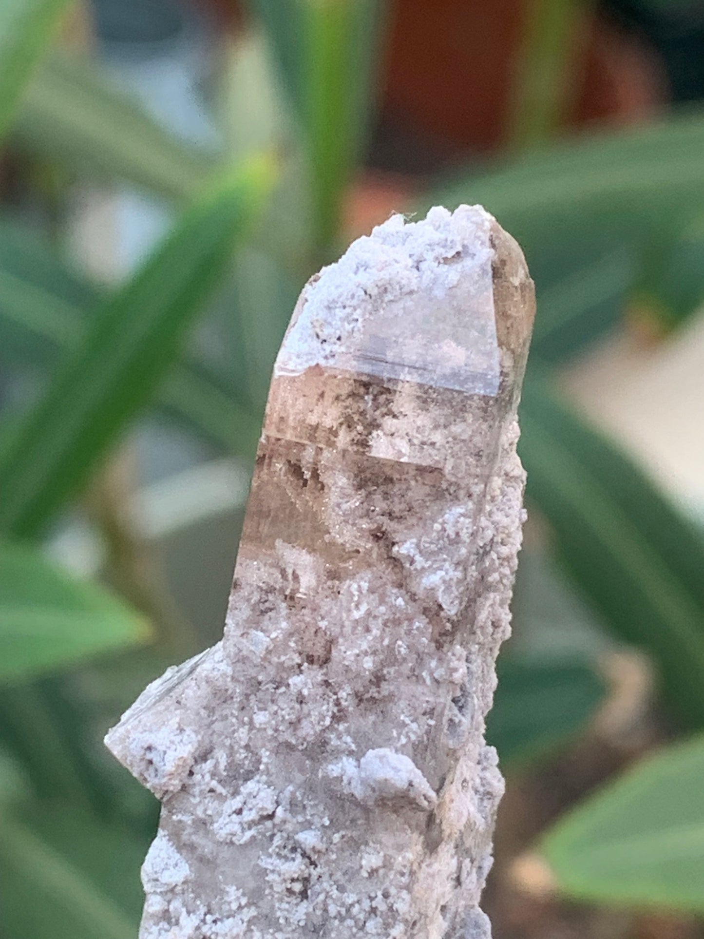 Imperial Topaz, superb natural crystal measuring 55mm x 18mm x 15mm - 13.1 grams. Beautiful collector's item, unique and quite rare!