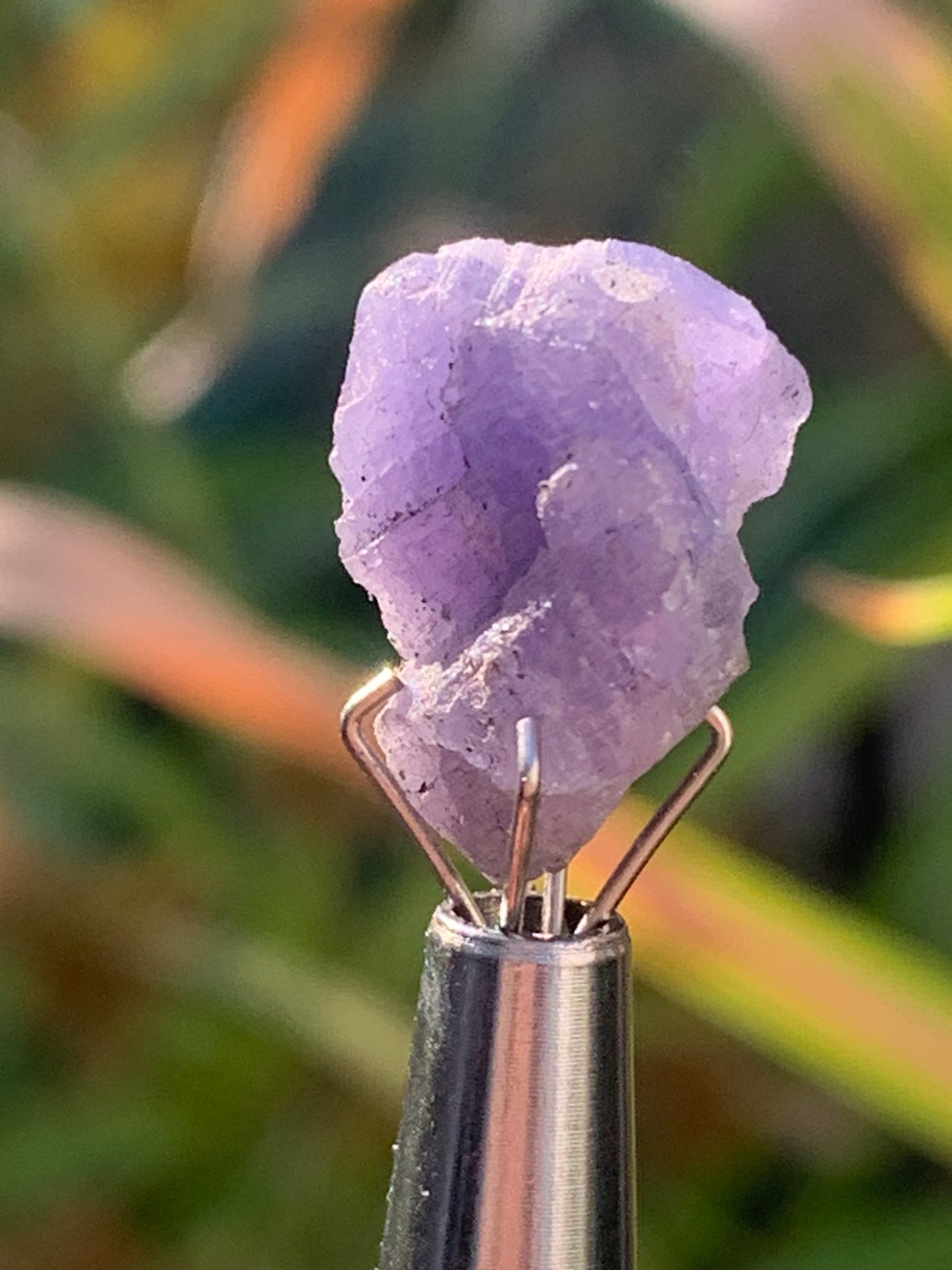 Tanzanite, pièce brute de 14mm x10 x8/ 1,4 gramme. Parfait en collection, bijouterie, exposition...