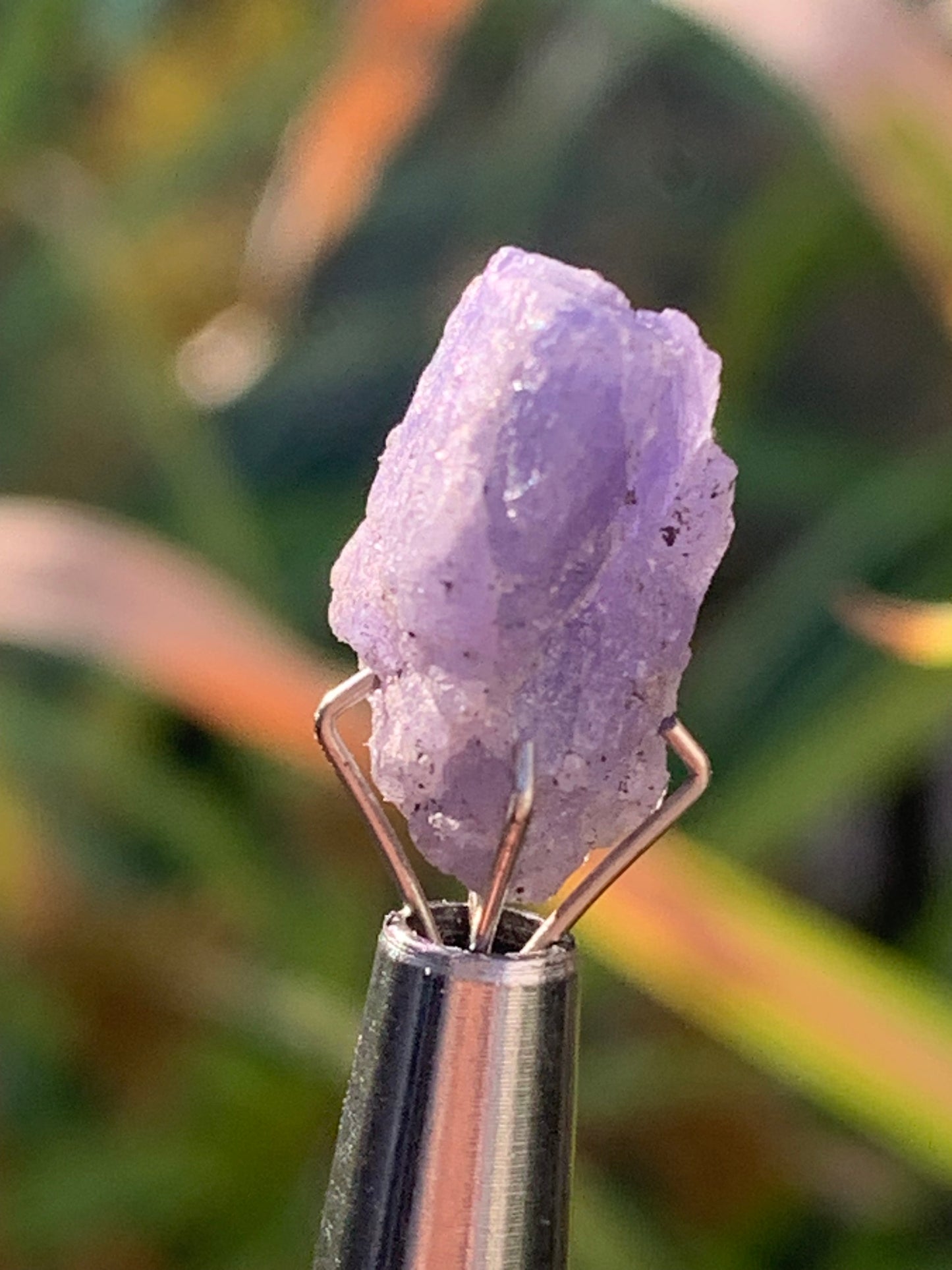 Tanzanite, pièce brute de 14mm x10 x8/ 1,4 gramme. Parfait en collection, bijouterie, exposition...