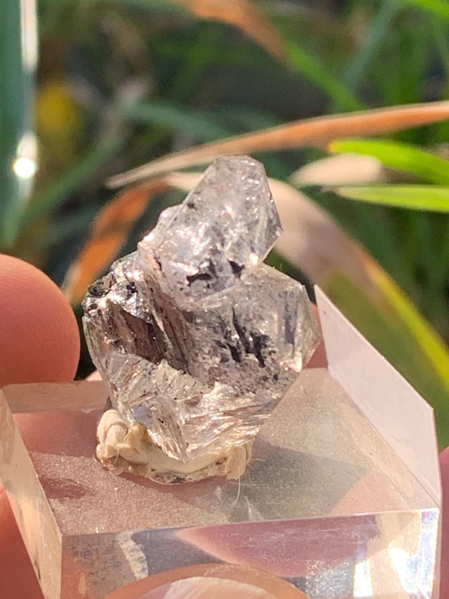 Cristal de roche/ Quartz Herkimer, pièce brute et naturelle, de 30mm x26 x14 - 8,3 grammes. Parfait en collection, exposition, lapidage..., spécimen brut de 32mm x21 x20 - 18 grammes. Parfait en collection, exposition, lapidage...