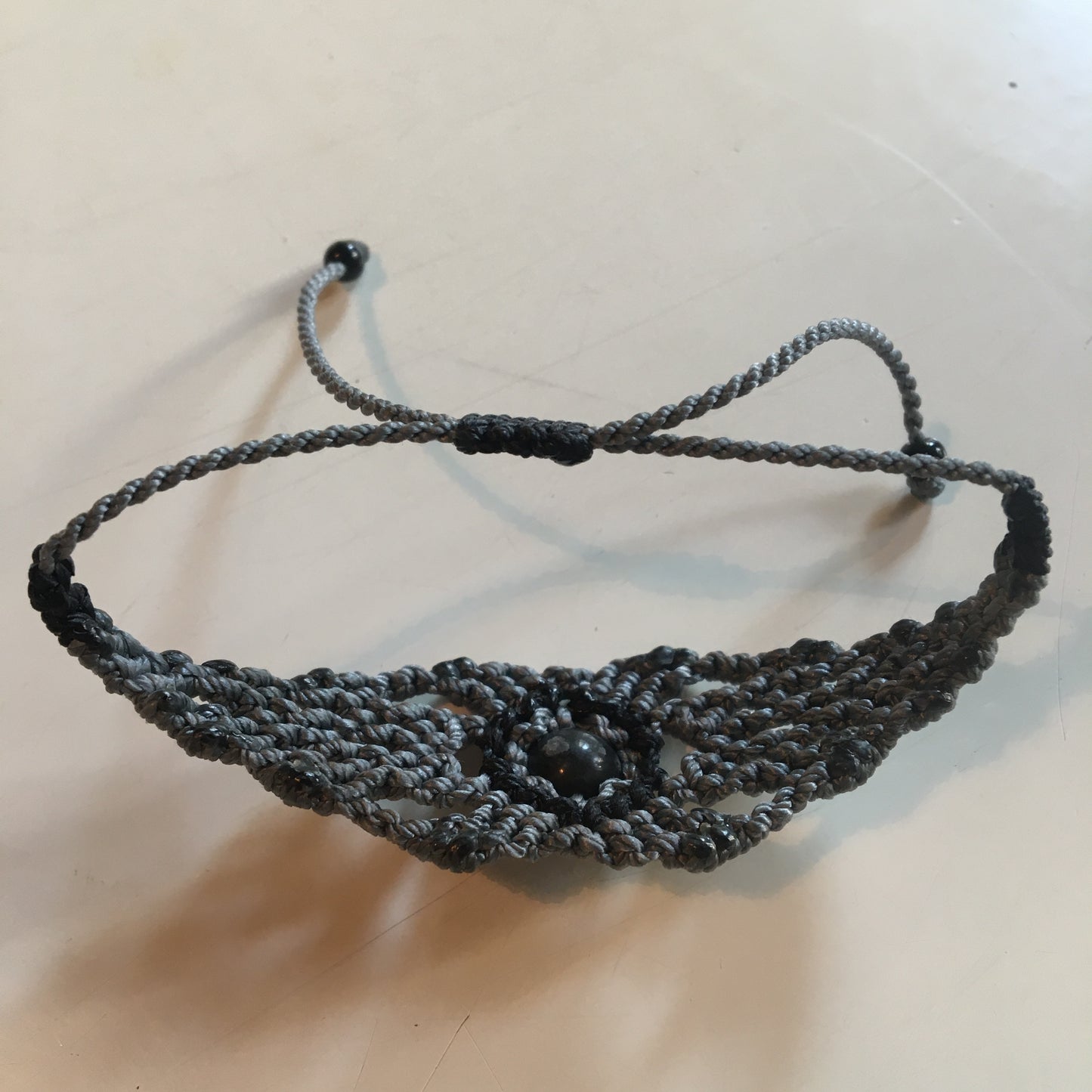 100% handmade bracelets made from high-strength cotton threads with AAA-quality beads. Mala-style clasp, perfect for any wrist. Superb workmanship, perfect work!