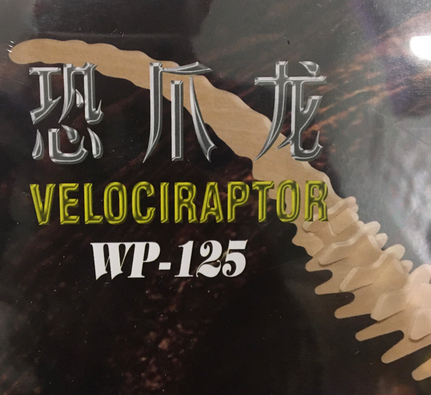 Dinosaur (Velociraptor - Tyrannosaurus - Styracosaurus), wooden model, 15 to 20 cm. Perfect for collecting, exhibitions...