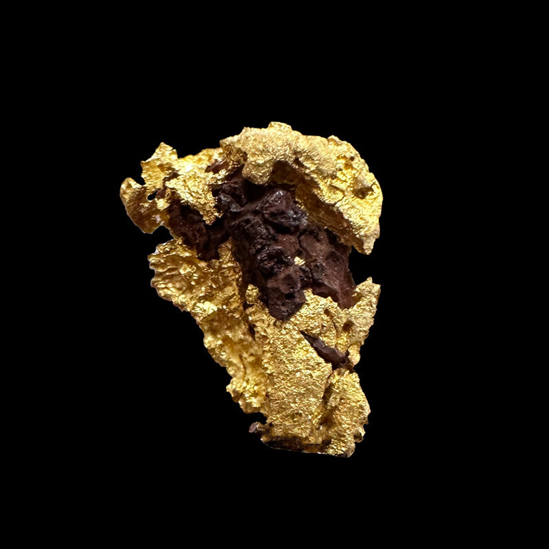Or natif de la mine Laverton en Australie, 4 pépites au choix, très belles pièces de minéralogie. Rare !