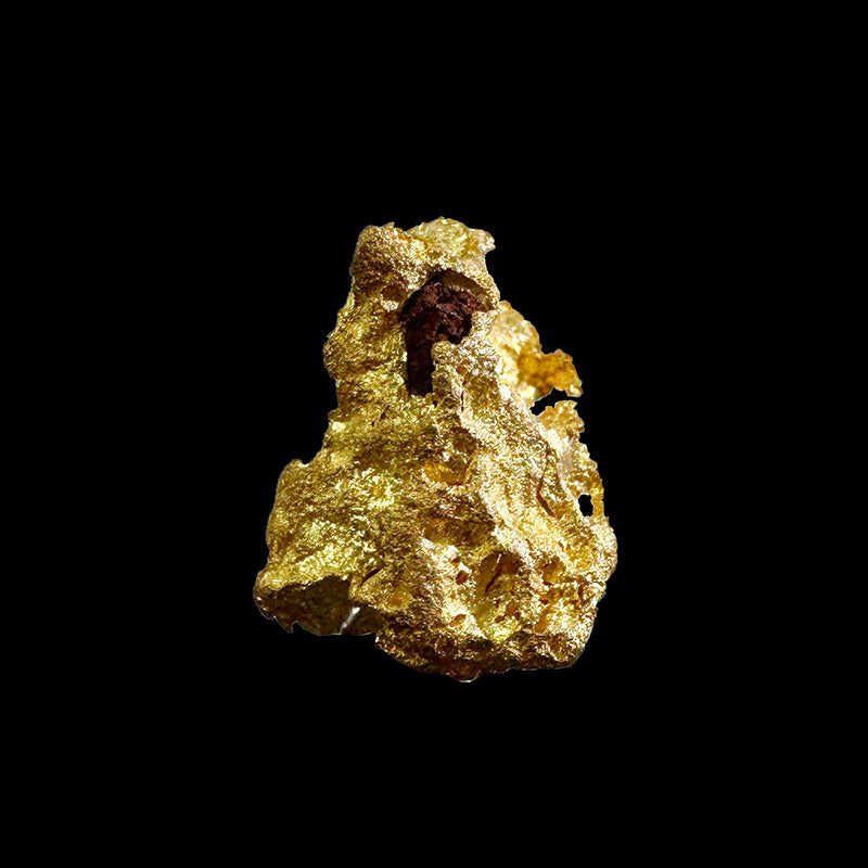 Or natif de la mine Laverton en Australie, 4 pépites au choix, très belles pièces de minéralogie. Rare !